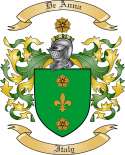 De anna Family Crest from Italy