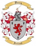 Deery Family Crest from Ireland