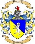 Deeterich Family Crest from Germany