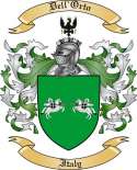 Dell'Orto Family Crest from Italy