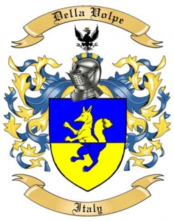 Della Volpe Family Crest from Italy