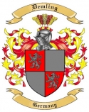 Demling Family Crest from Germany