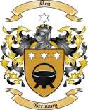 Den Family Crest from Germany