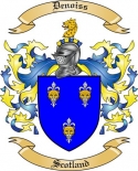 Denoiss Family Crest from Scotland