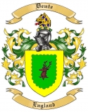 Dente Family Crest from England