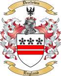 Dentown Family Crest from England