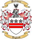 Dentowne Family Crest from England