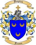 Despins Family Crest from France