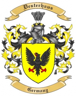 Desterhaus Family Crest from Germany