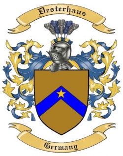 Desterhaus Family Crest from Germany2