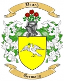 Deuch Family Crest from Germany