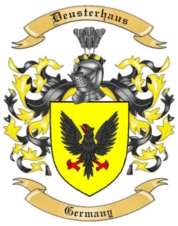 Deusterhaus Family Crest from Germany