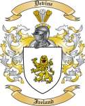 Devine Family Crest from Ireland