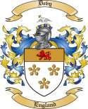 Devy Family Crest from England