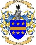 DiFonso Family Crest from Italy