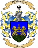 DiGiovanni Family Crest from Italy