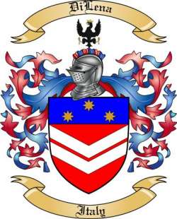 DiLena Family Crest from Italy