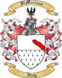 DiMariano Family Crest from Italy
