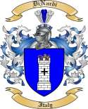 DiNardi Family Crest from Italy