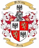 DiNitto Family Crest from Italy