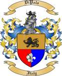 DiPalo Family Crest from Italy
