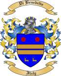 Di Benedetto Family Crest from Italy