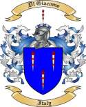 Di Giacomo Family Crest from Italy2