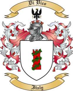 Di Vico Family Crest from Italy