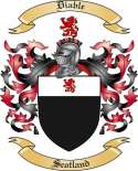 Diable Family Crest from Scotland