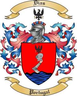 Dias Family Crest from Portugal