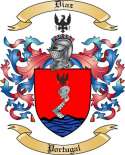 Diaz Family Crest from Portugal