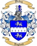 Dickey Family Crest from England
