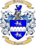 Dickison Family Crest from England2