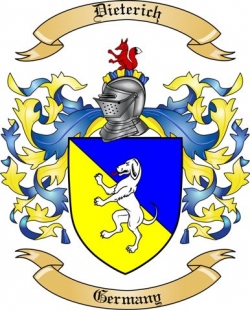 Dieterich Family Crest from Germany