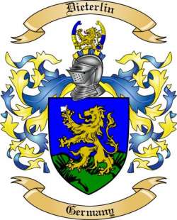 Dieterlin Family Crest from Germany2