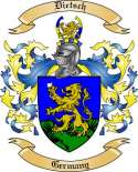 Dietsch Family Crest from Germany2