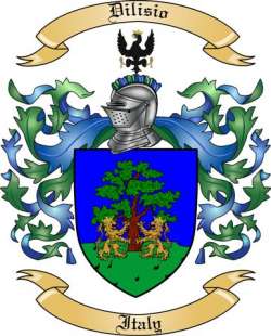 Dilisio Family Crest from Italy