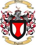 Dillard Family Crest from England
