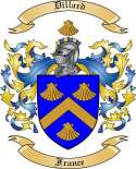 Dillard Family Crest from France