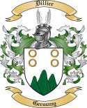 Dillier Family Crest from Germany