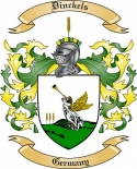 Dinckels Family Crest from Germany
