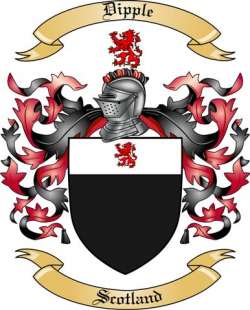 Dipple Family Crest from Scotland