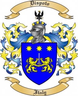 Dispoto Family Crest from Italy