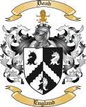 Doab Family Crest from England