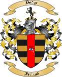 Dodge Family Crest from Ireland