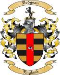 Dodgson Family Crest from England