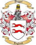 Dogget Family Crest from England