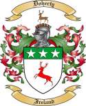 Doherty Family Crest from Ireland