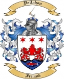 Dollahon Family Crest from Ireland