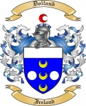 Dolland Family Crest from Ireland